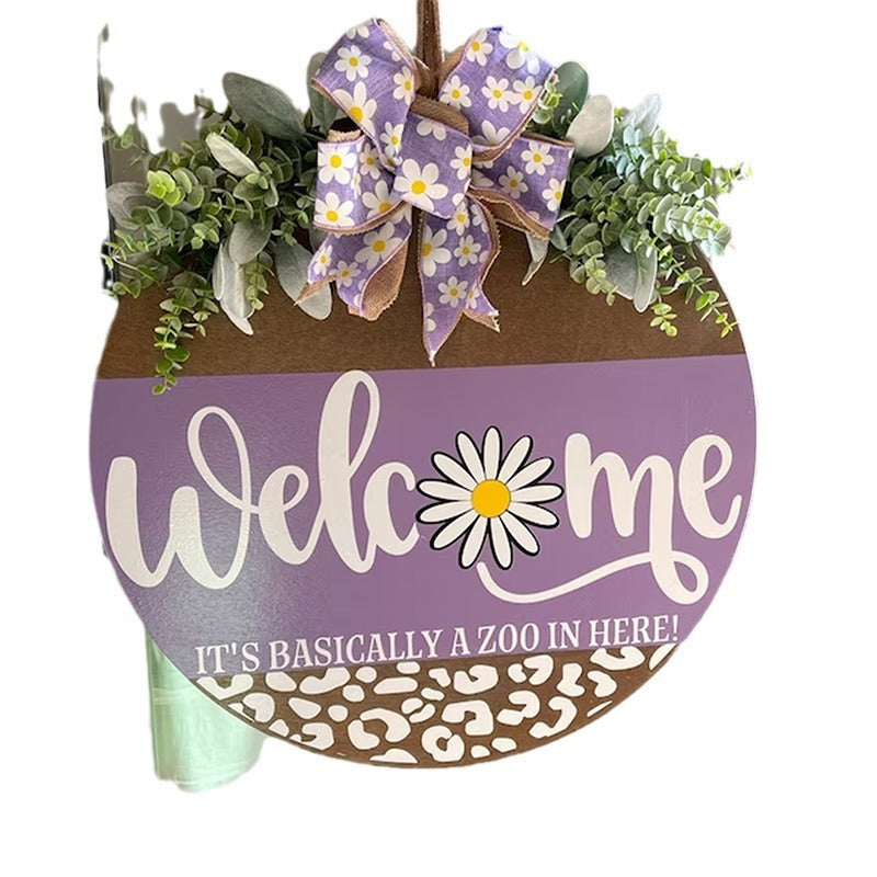 Decorative Welcome Wall Plaque