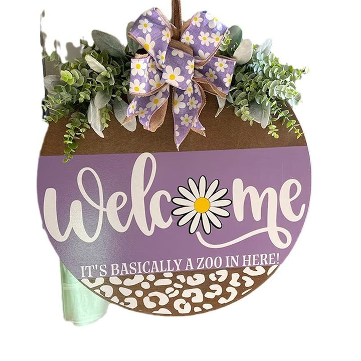 Decorative Welcome Wall Plaque