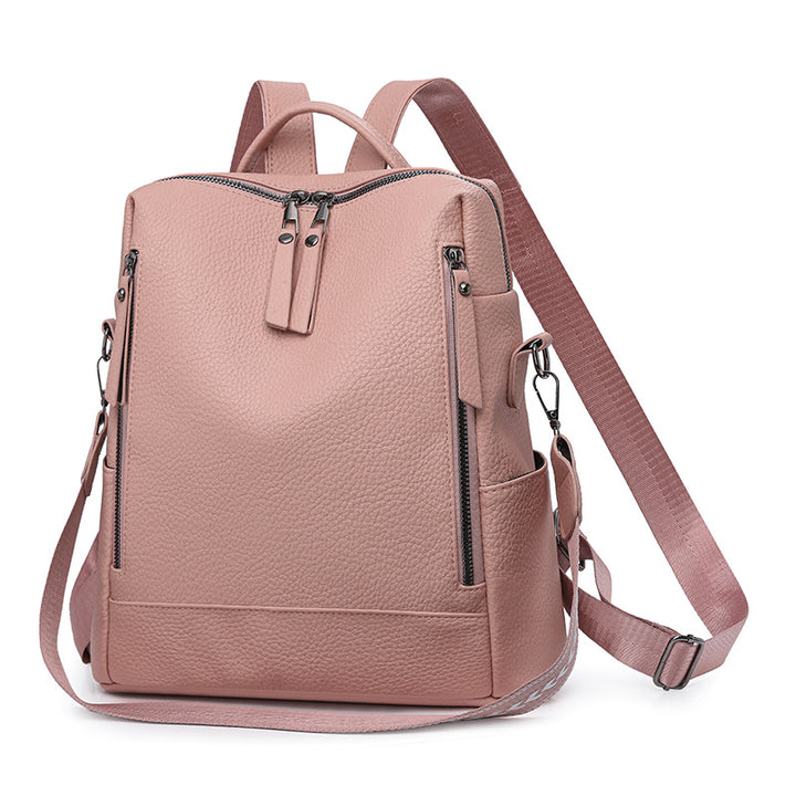 Textured Multi-Pocket Backpack Kalsten