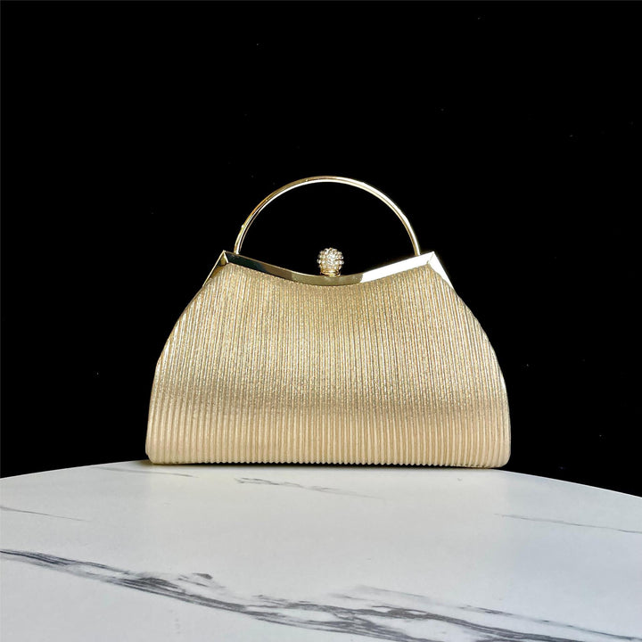 Textured Vintage Handheld Evening Purse