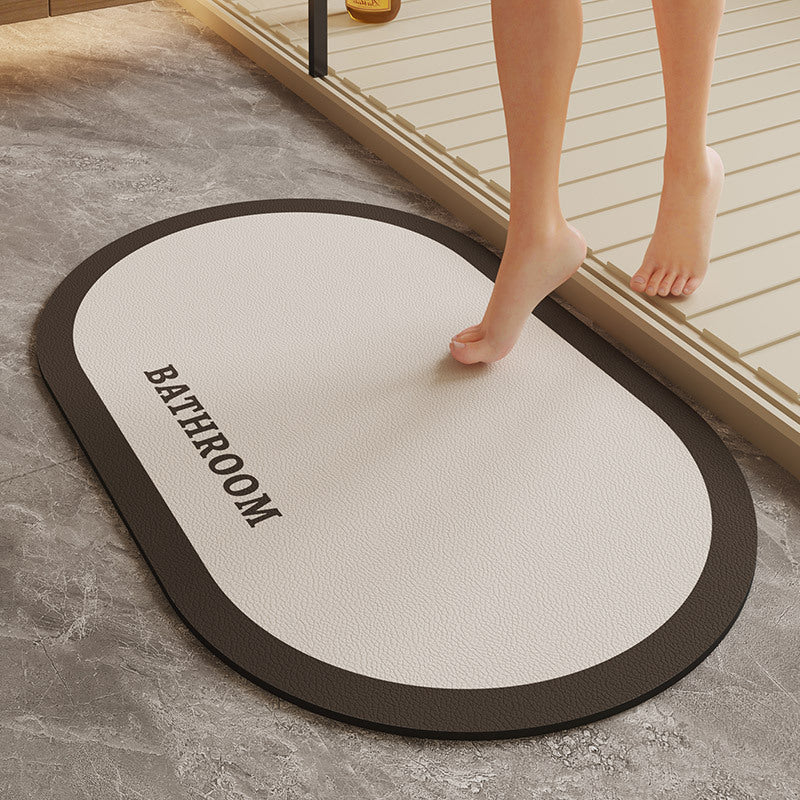 Absorbent Bathroom Mat Kalsten