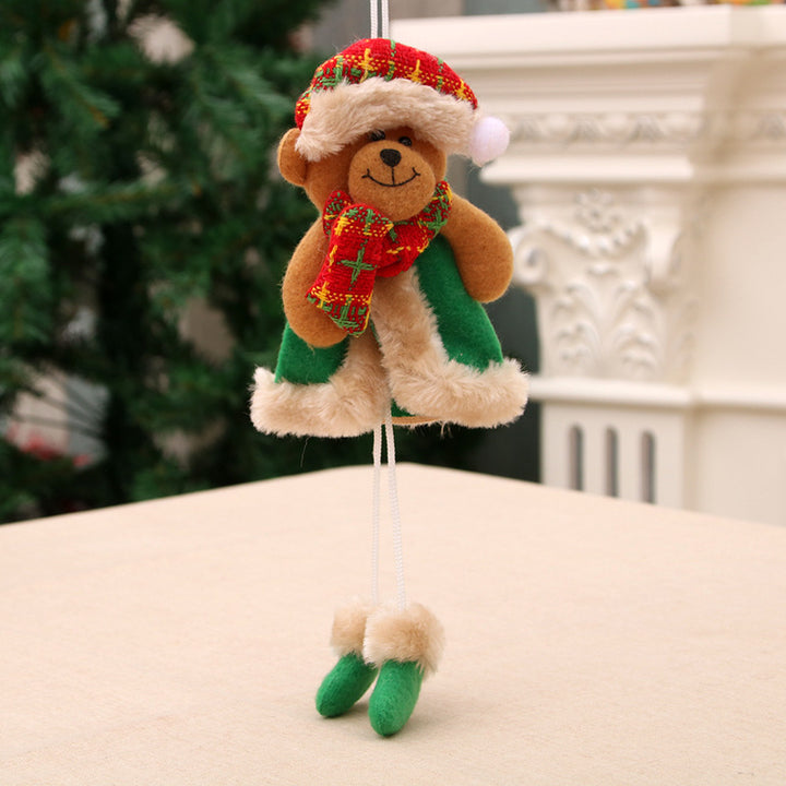 Decorative Plush Christmas Bear Ornament Kalsten