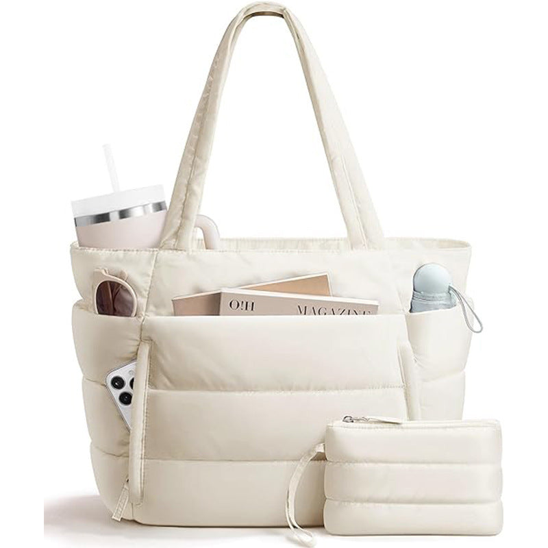 Fashionable everyday tote bag with multiple storage Kalsten