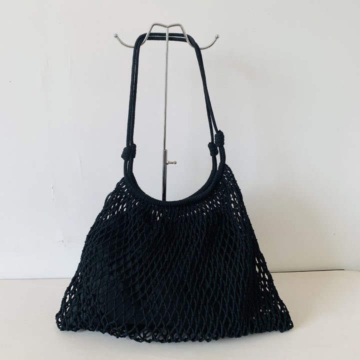 Mesh Beach Tote with Adjustable Drawstring Kalsten