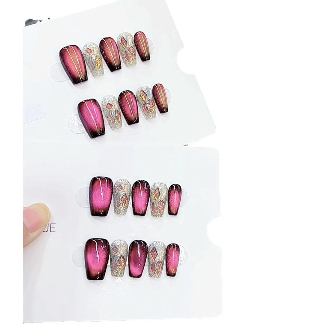 Glamorous Ombre Press-On Nail Set Kalsten