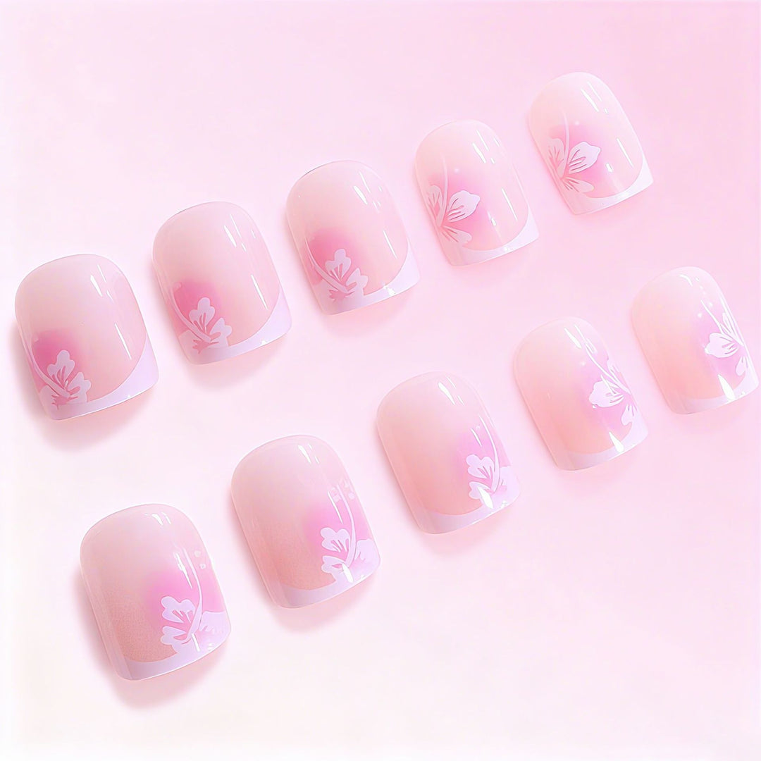 Elegant Floral Nail Art Enhancements Kalsten 1789915988