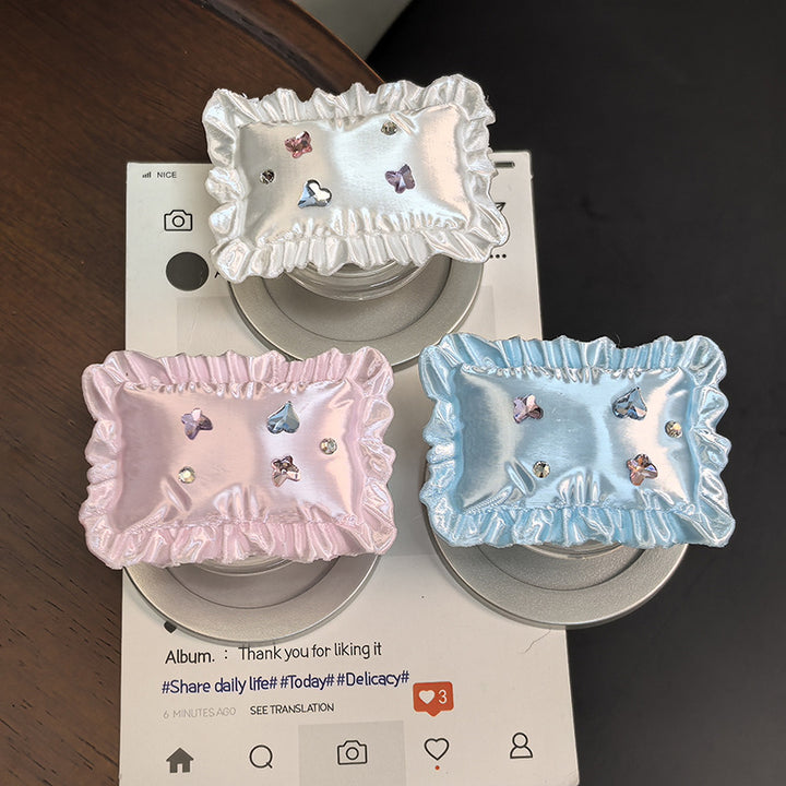 Decorative Ruffled Phone Grip Kalsten