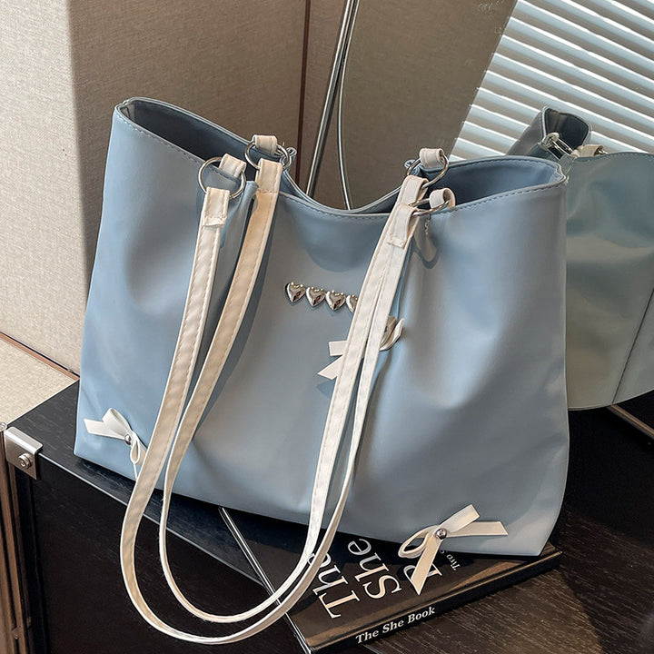 Elegant Faux Leather Hobo Bag