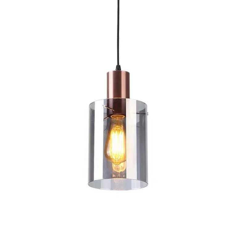 Modern Transparent Glass Pendant Light