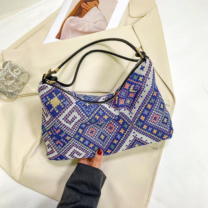 Patterned Shoulder Bag