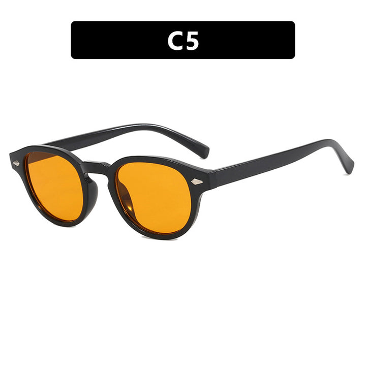 Women's round sunglasses with elegant design and UV protection Kalsten