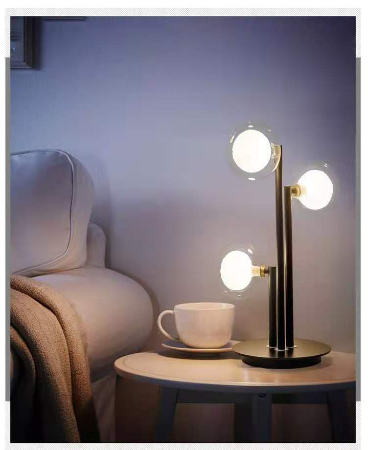 Modern Artistic Table Lamp with Geometric Design