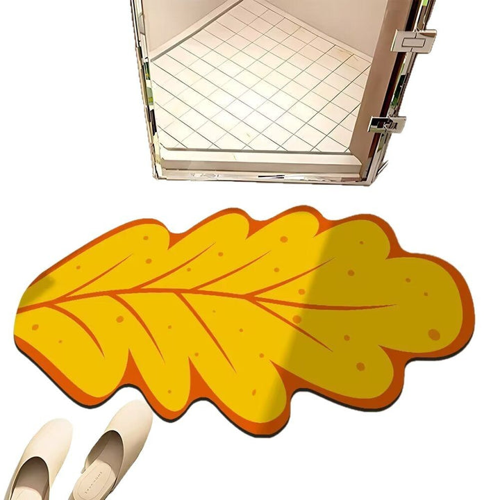 Leaf-Shaped Bath Mat Kalsten