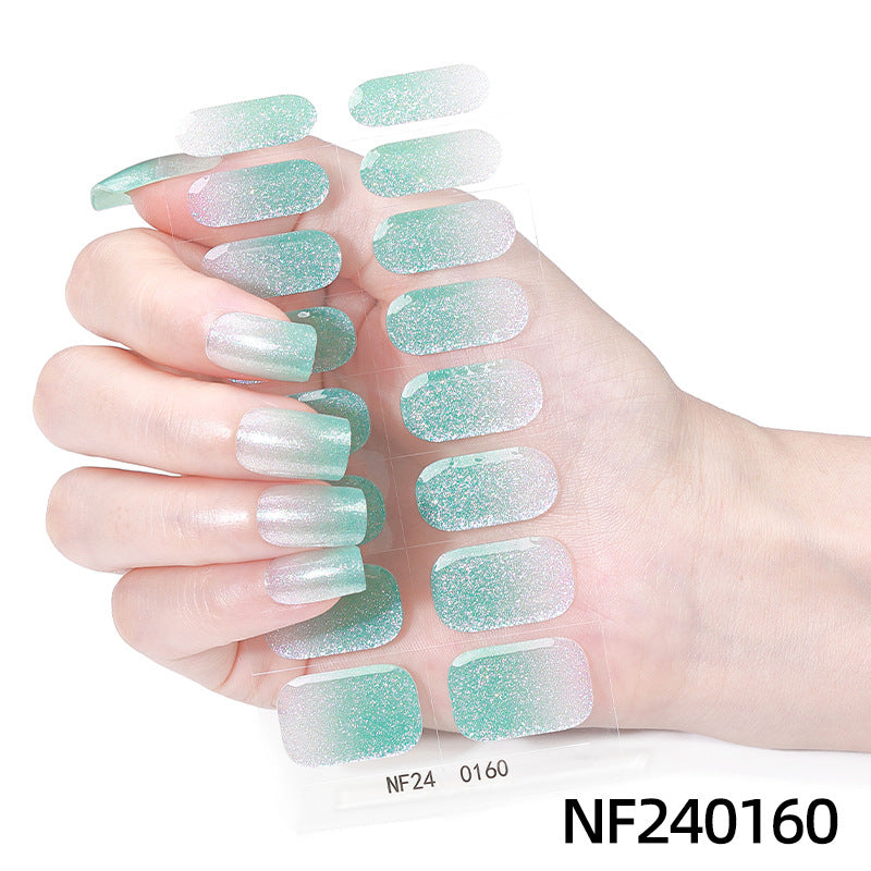 Elegant French Tip Nail Wraps