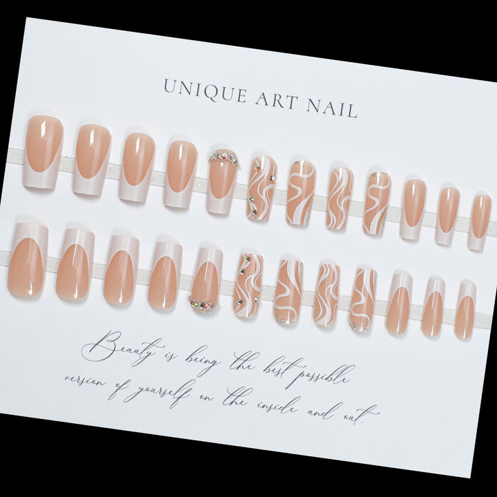 Artistic Gel Nail Tips Set Kalsten