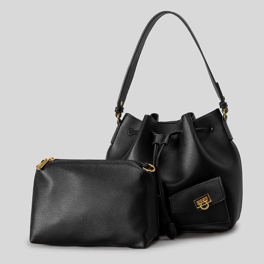 Leather Bucket Bag