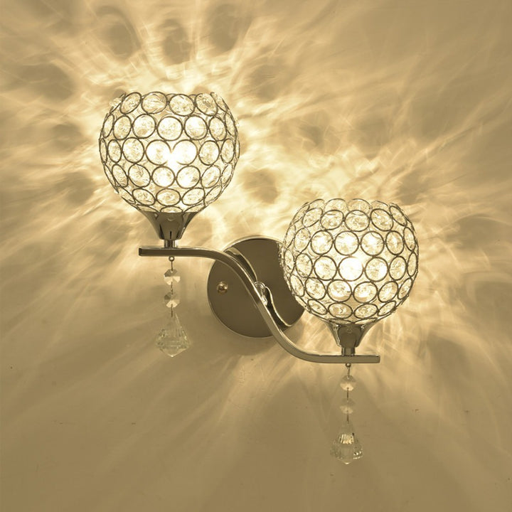 Crystal Accent Wall Sconce