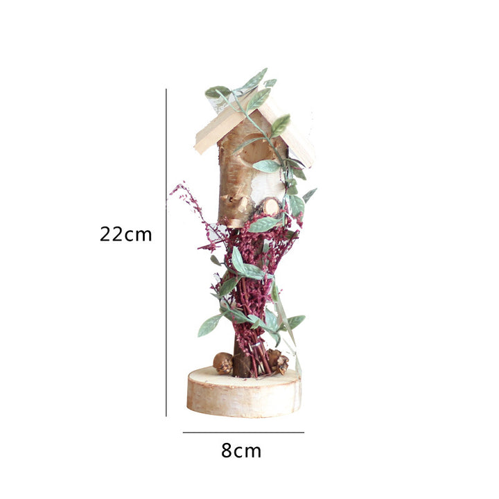 Decorative Birdhouse made of Wood Kalsten