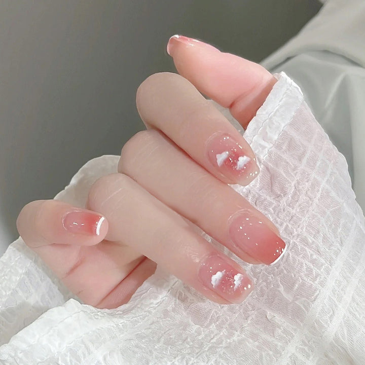 Themed Nail Art Press-On Nails with Cute Character and Bow Designs Kalsten