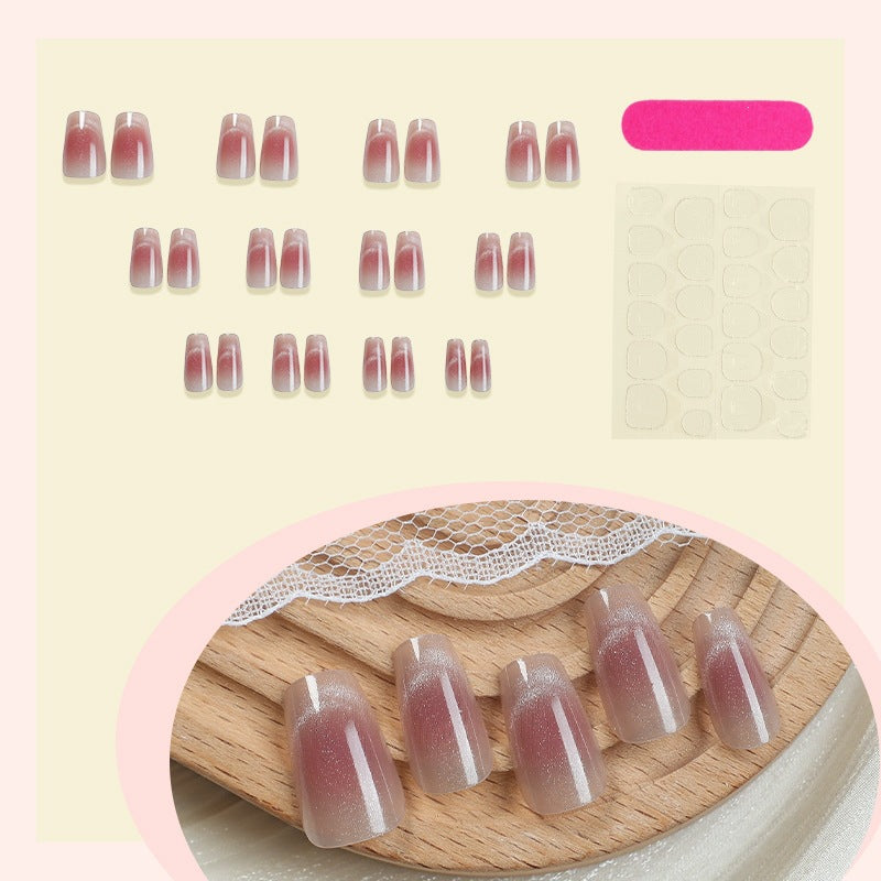 Artificial nail set with elegant ombre design Kalsten