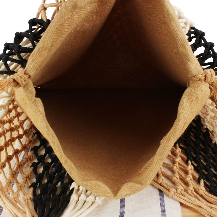 Elegant Macrame Handbag Kalsten