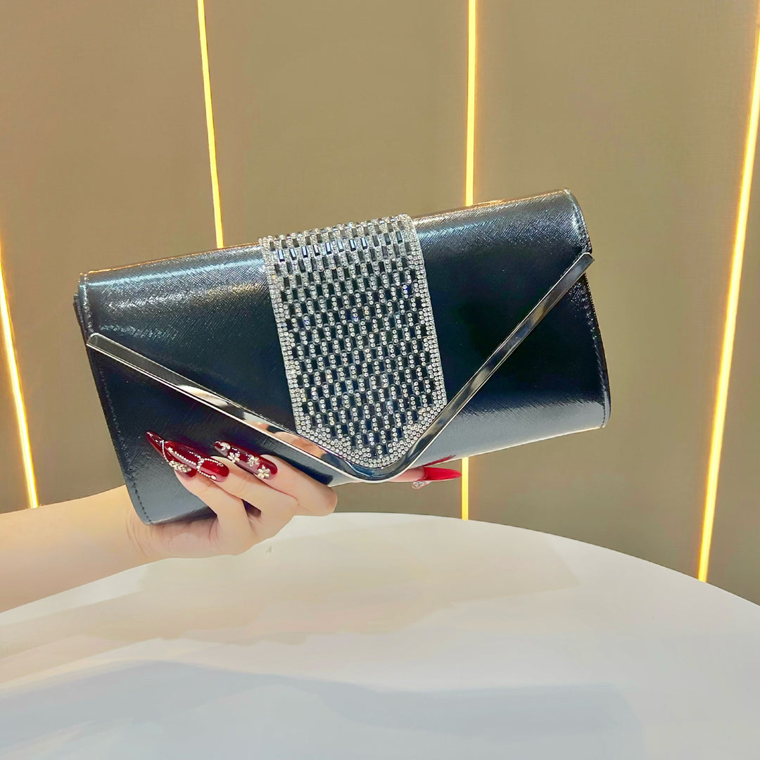 Elegant Metallic Clutch