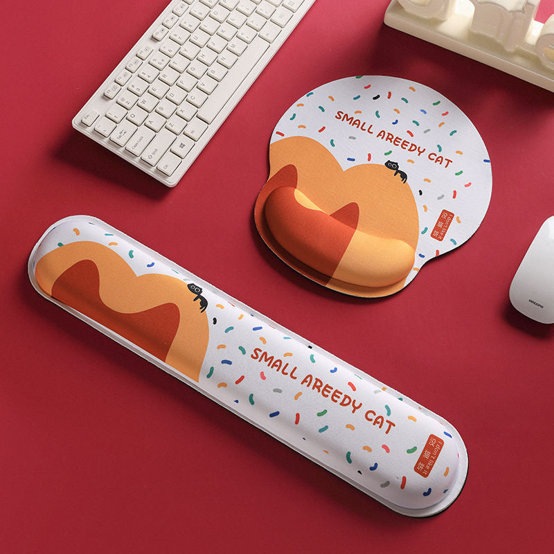 Cute Cat-Themed Gaming Mouse Pad