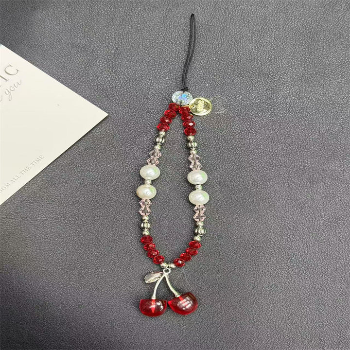 Charming Cherry Pendant Phone Charm Holder Kalsten