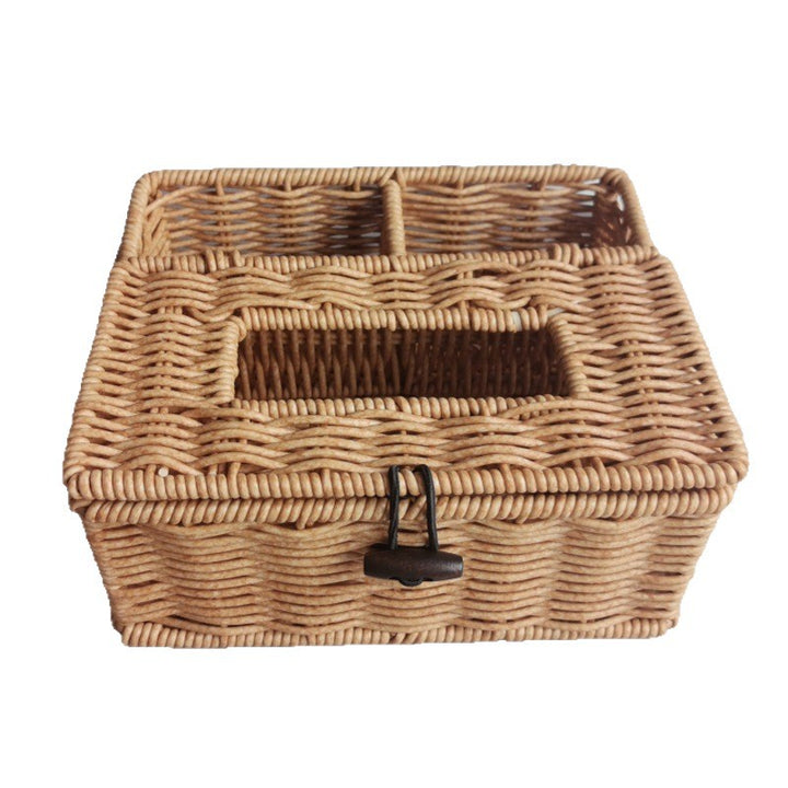 Multi-Compartment Woven Storage Organizer Kalsten