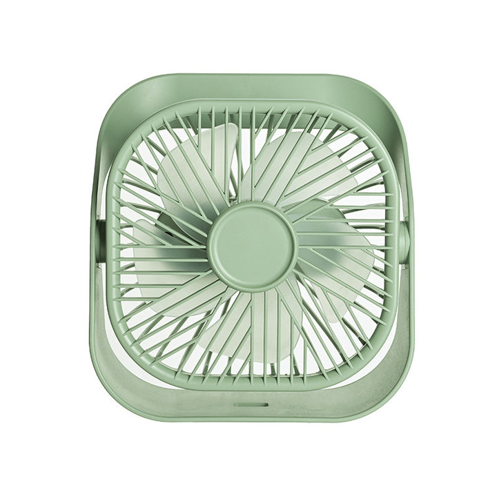 Unisex ceiling-mounted circular industrial fan with swivel carrying handle Kalsten