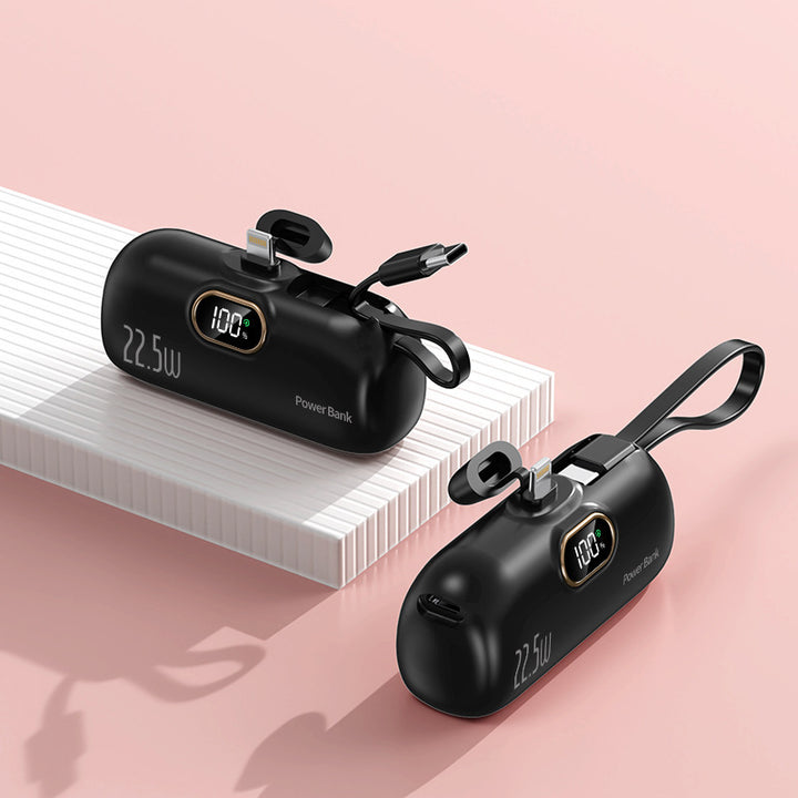 Portable power bank with fast charging technology and digital display Kalsten
