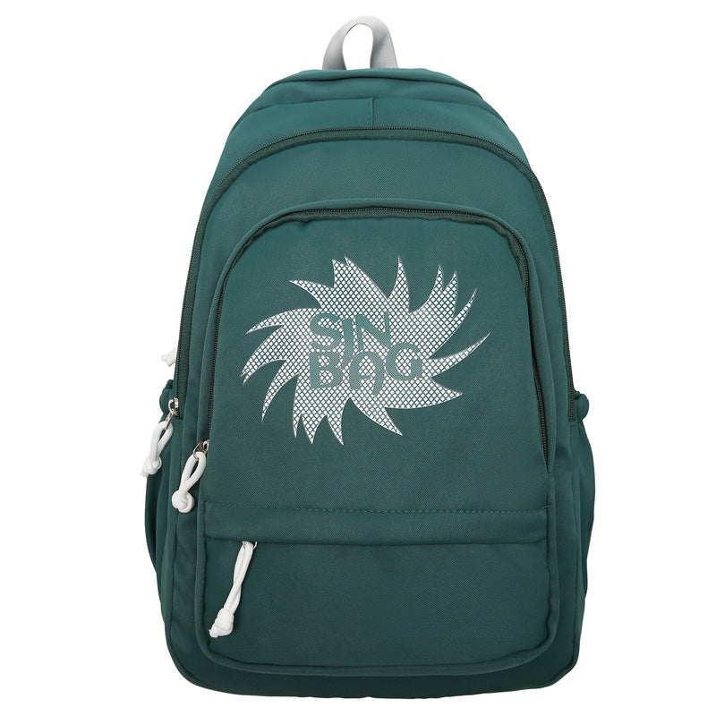 Graphic Print Laptop Backpack Kalsten