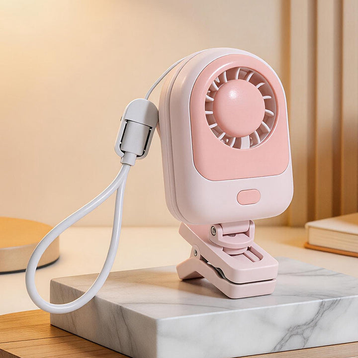 Portable table fan with versatile mounting options Kalsten