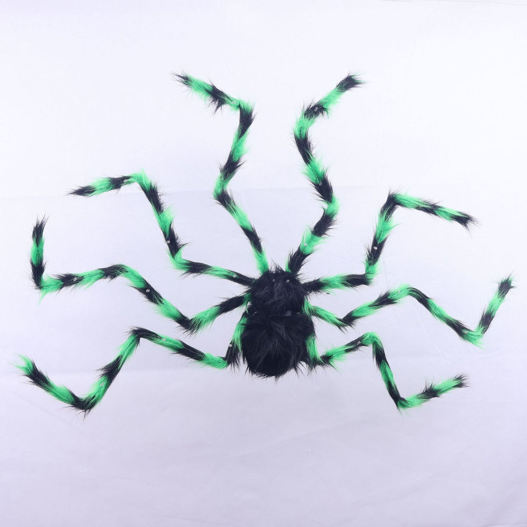Creepy Halloween Spider Decoration with LED Lighting