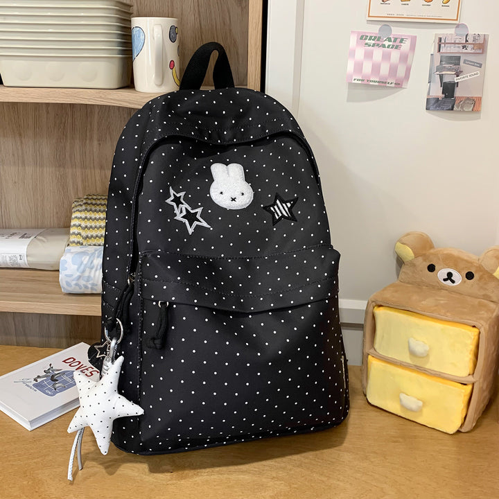 Playful Bunny and Star-Themed Backpack Kalsten
