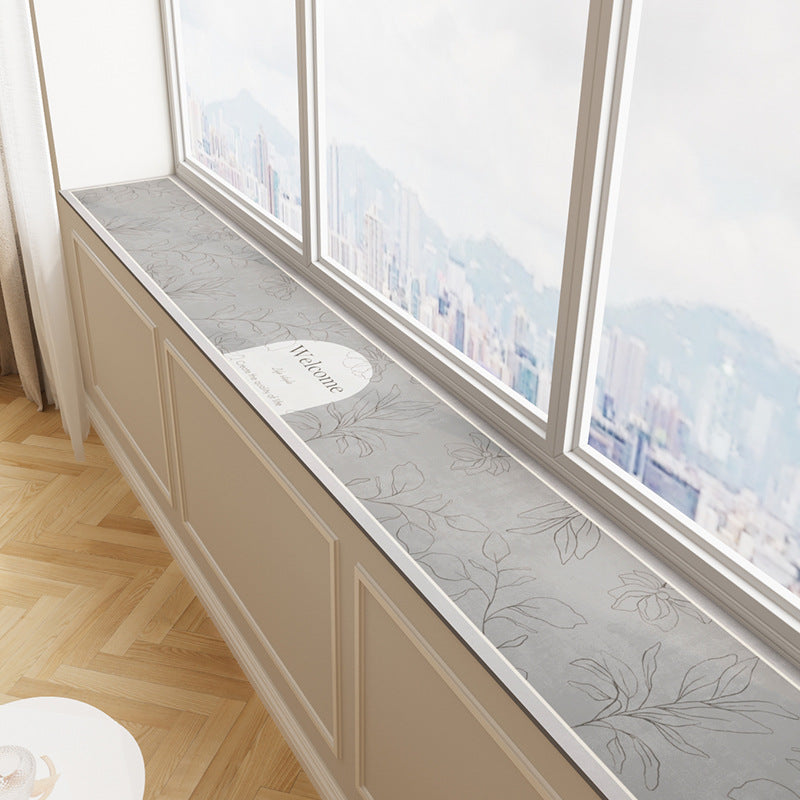 Floral Pattern Decorative Window Sill Mat Kalsten