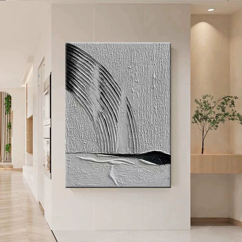 Modern Abstract Textured Wall Decoration