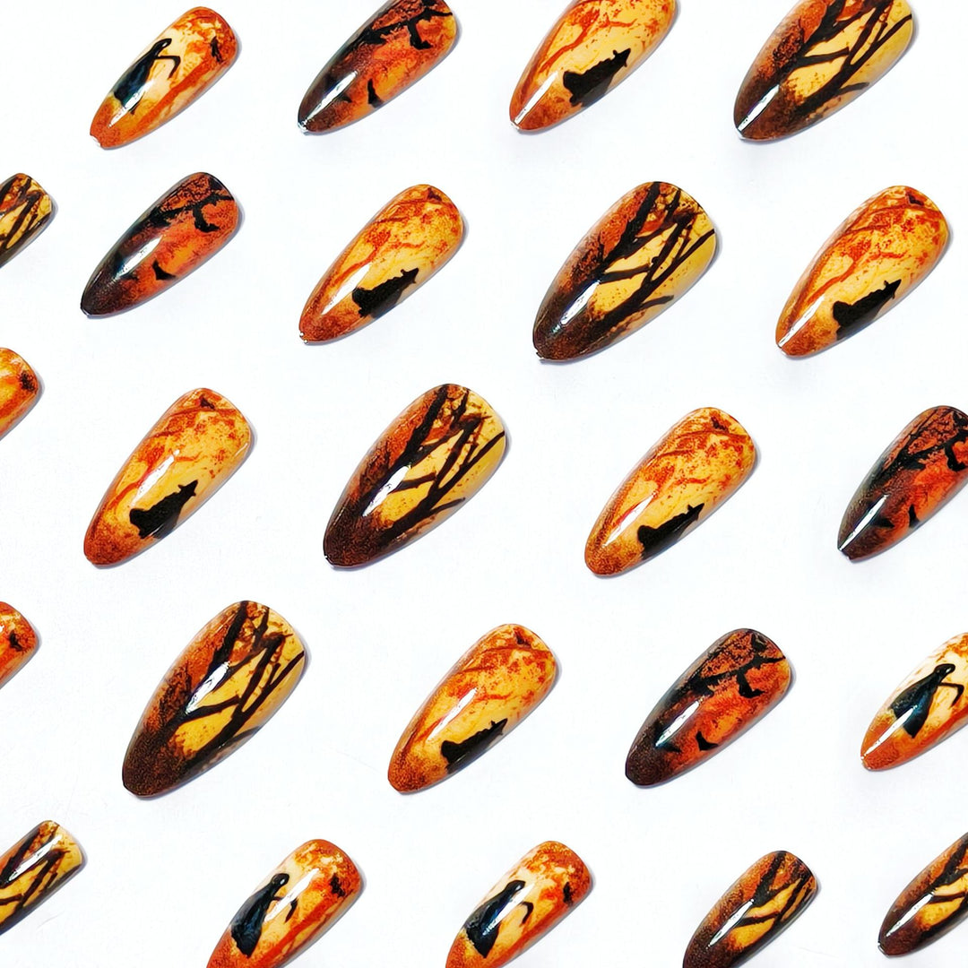 Artistic Halloween-Themed Nail Art Kalsten 1788155472