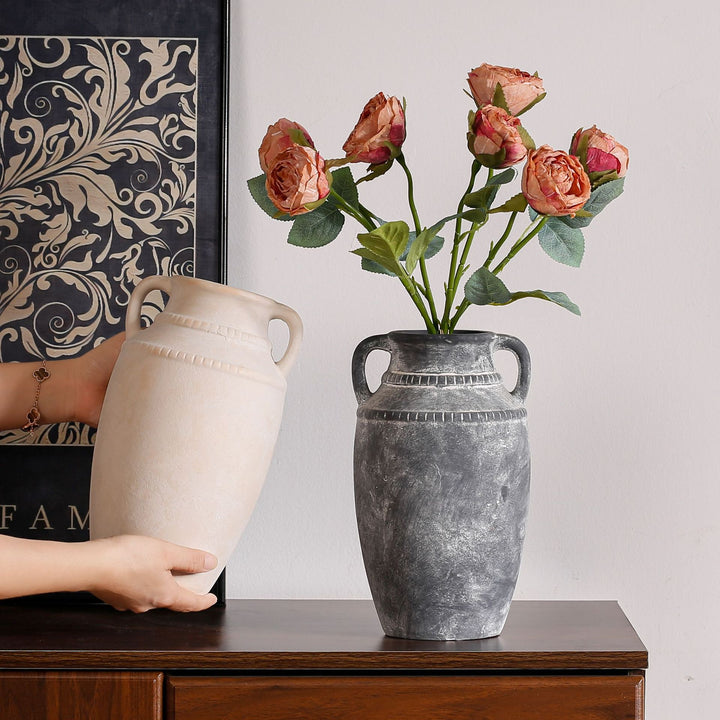 Vintage Terracotta Amphora Kalsten