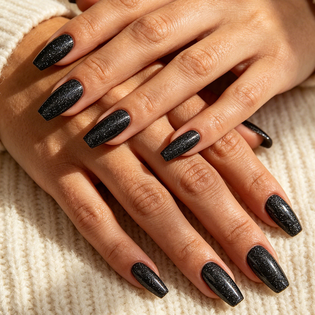 Glamorous Long Coffin Press-On Nails Kalsten