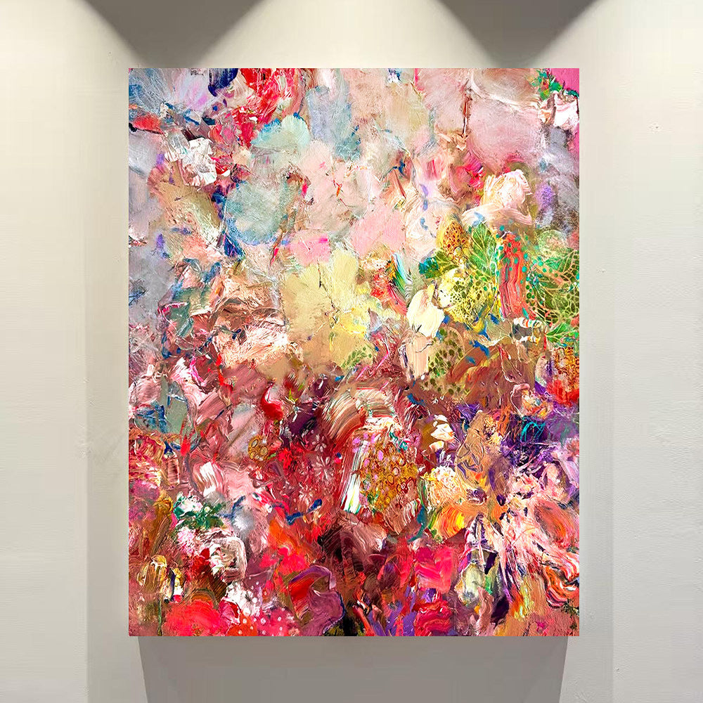 Vibrant Abstract Canvas Wall Art