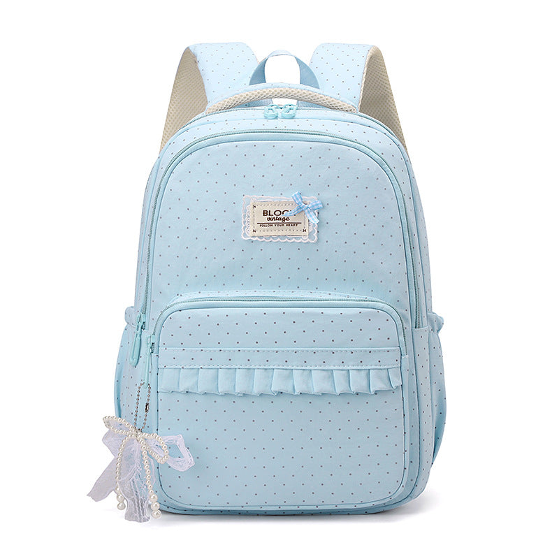 Decorative Polka Dot Backpack Kalsten
