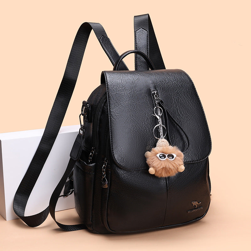 Stylish Multi-Function Leather Backpack Kalsten