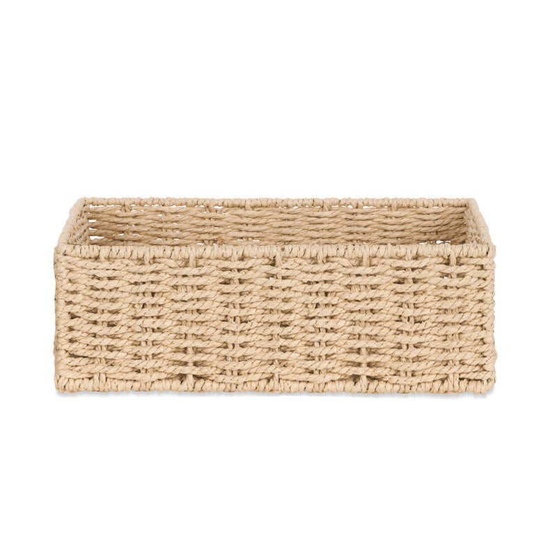 Rectangular Natural Woven Storage Basket Kalsten