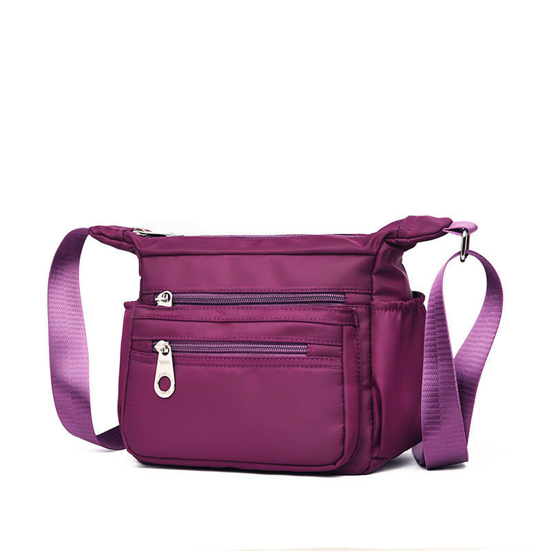 Multi-Zipper Crossbody Organizer Bag Kalsten