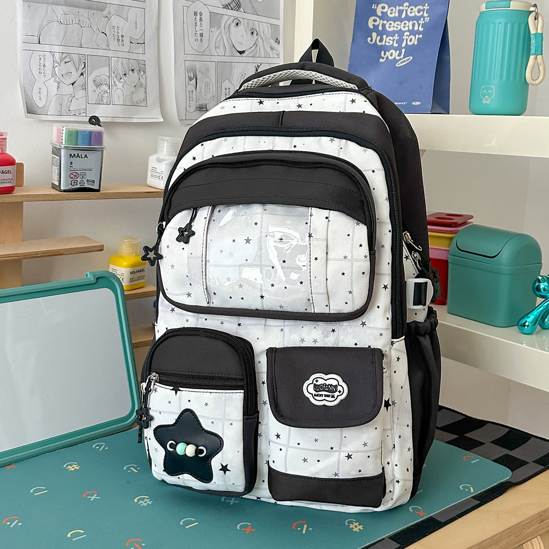 Cute Illustrated Character Backpack Kalsten
