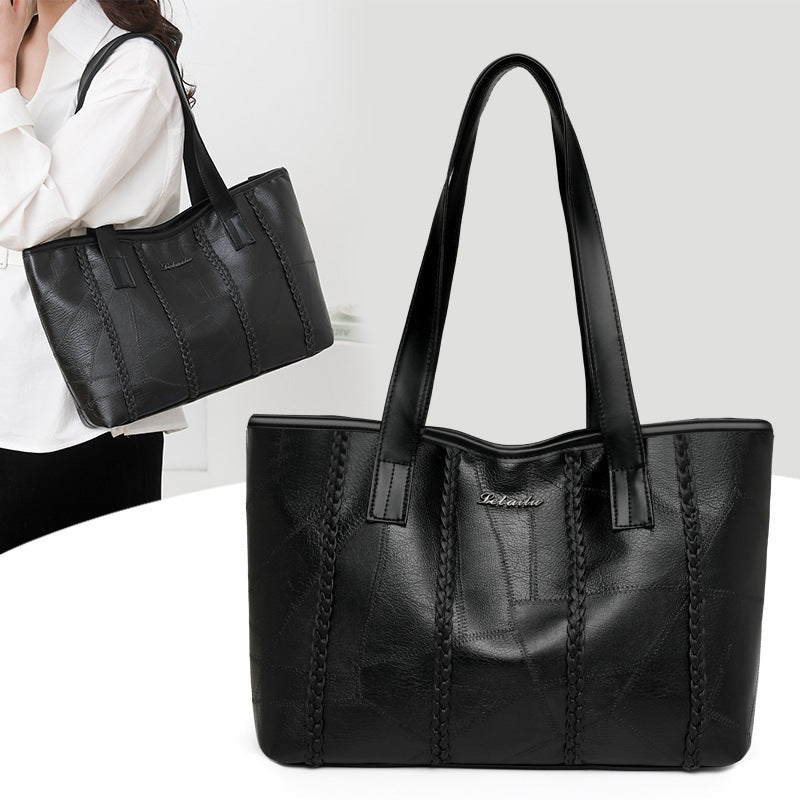 Elegant Braided Tote Bag Kalsten