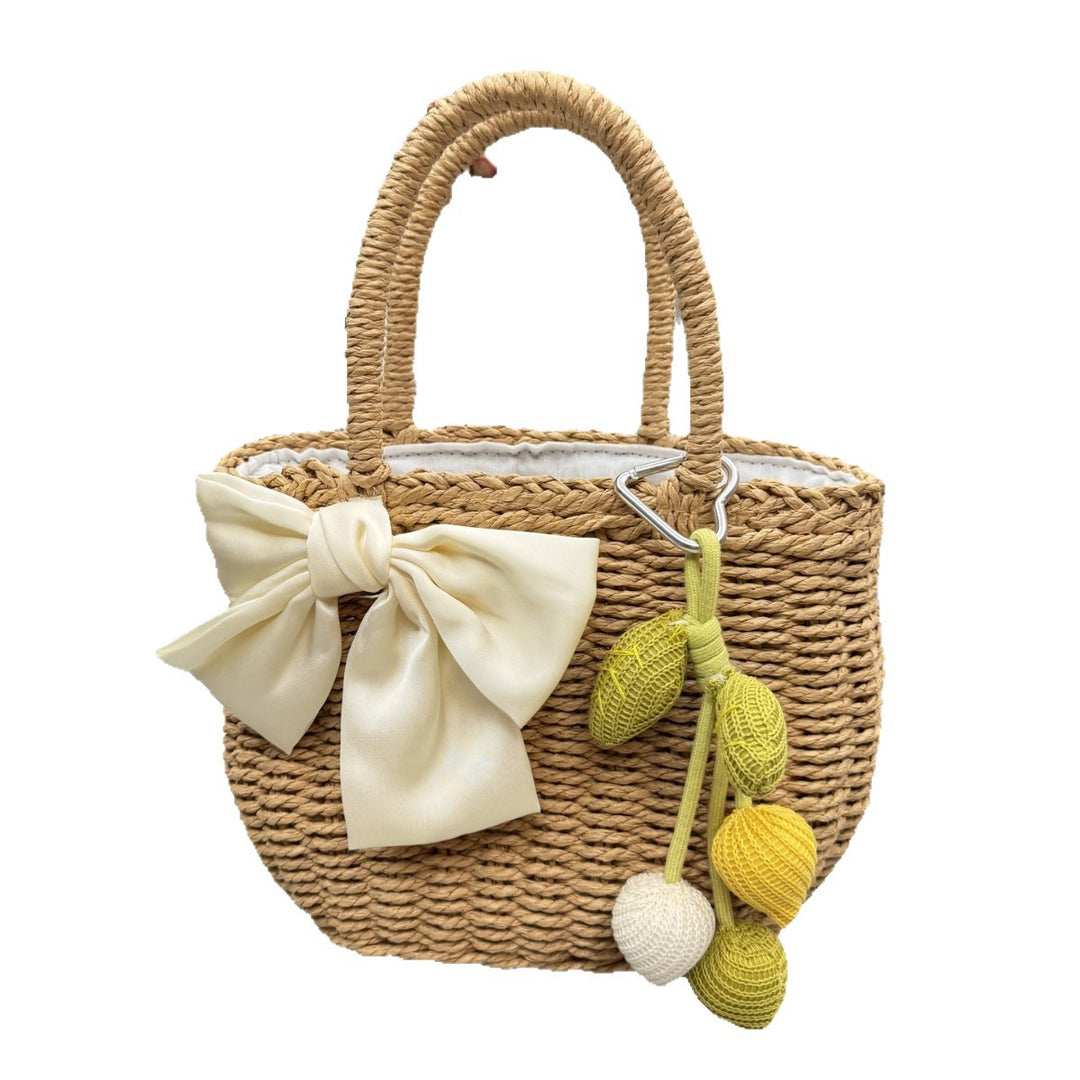 Playful Rattan Handbag Kalsten