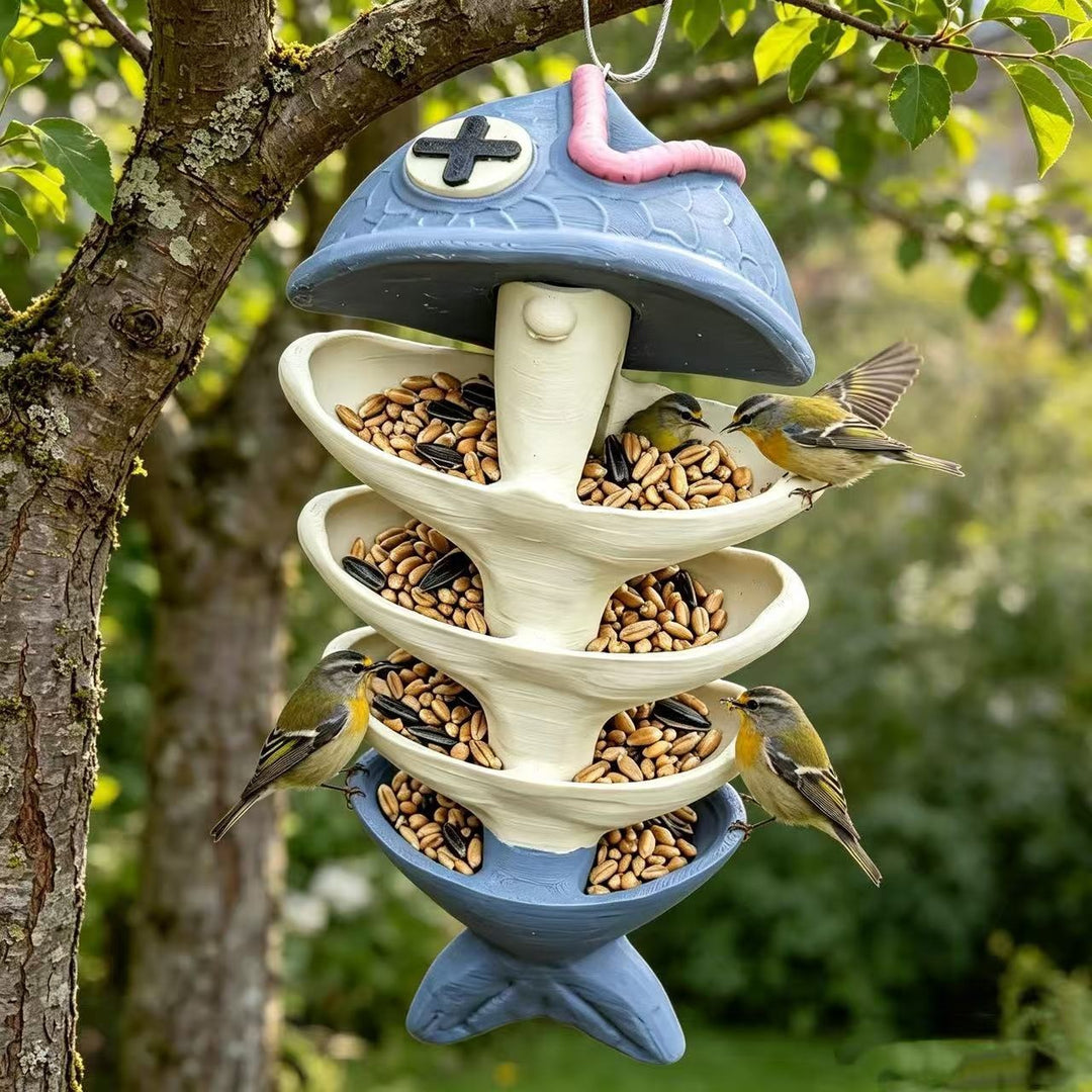 Creative Fish-Shaped Bird Feeder Kalsten
