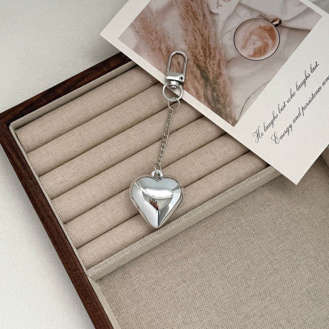Heart-Shaped Metal Keychain Kalsten